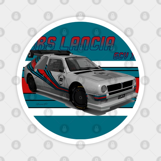 GRS LANCIA ECV1 Magnet by PjesusArt